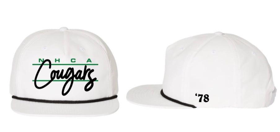 Embroidered “NHCA Cougars” Hat